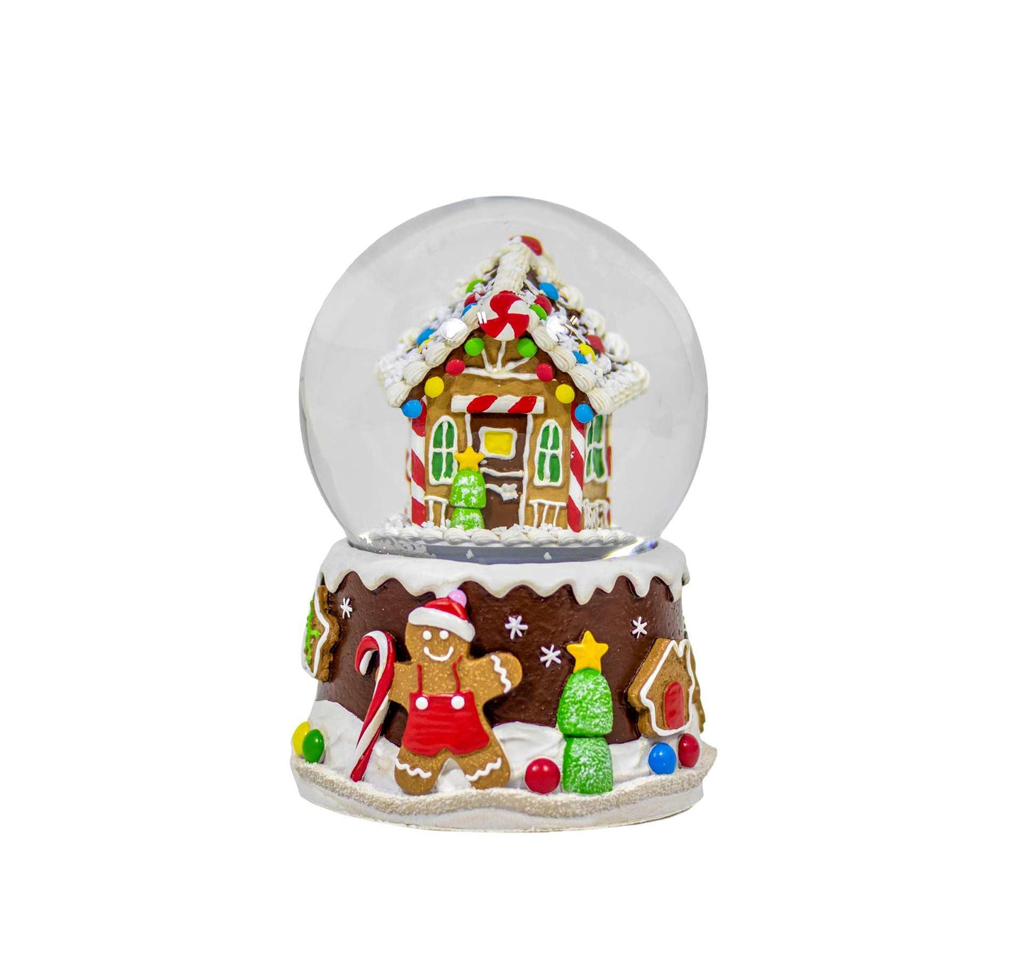 Musical Water Globe – Gingerbread House