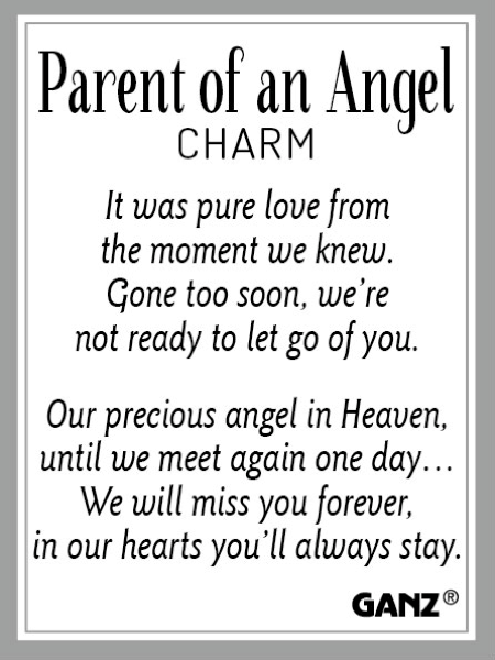 Parent of an Angel Charm