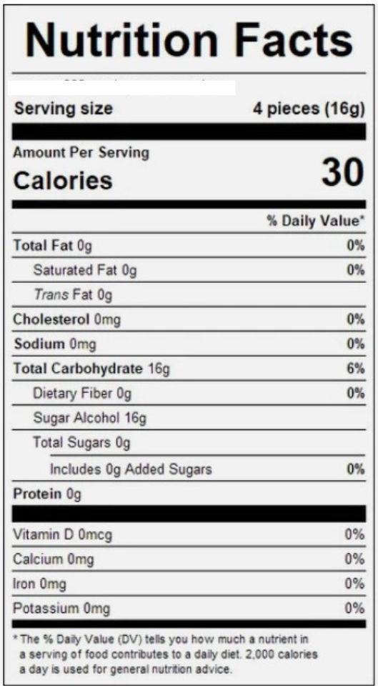 FlavorDrops Zero Sugar Hard Candies 100g