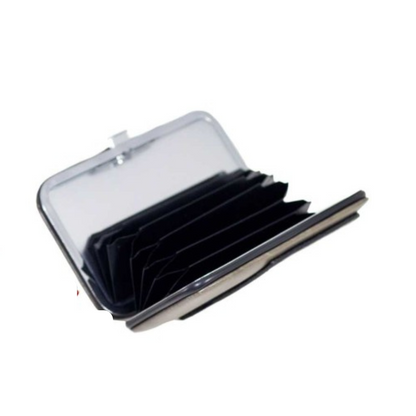 Brown RFID Blocking Credit Card Holder