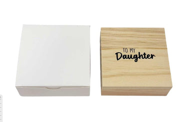 Heart & Soul Daughter Necklace in Wood Gift Box