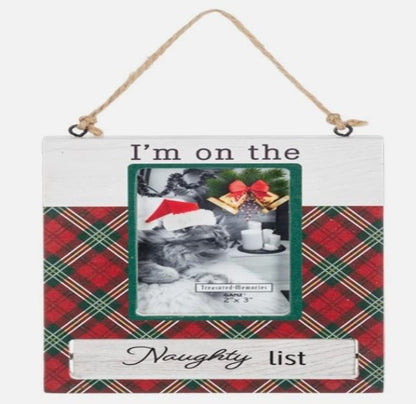 Wooden Pet Ornament Frame – Rotating Message Design,