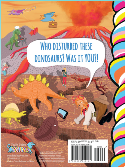Don’t Disturb the Dinosaur Den! – Interactive Flap Book