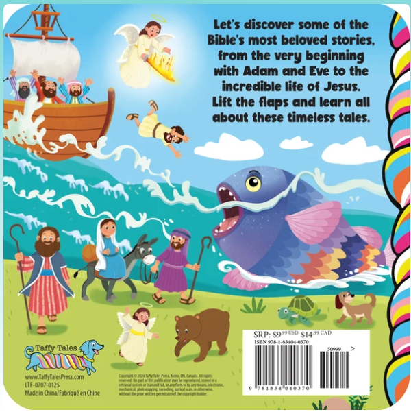 Bible Stories – Fun Flaps Interactive Christian Board Book