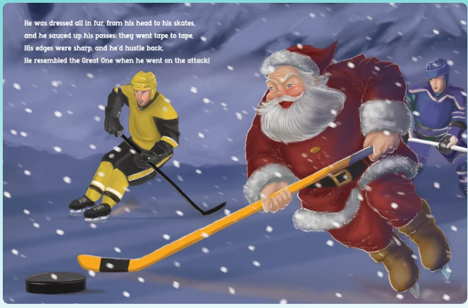 ’Twas the Night Before Puck Drop – Hockey Christmas Board Book