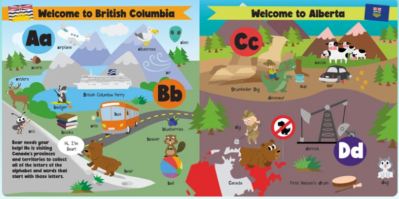 Canada ABC – Fun Flaps Board Book