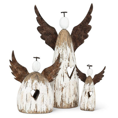 Medium Rustic Angel Figure