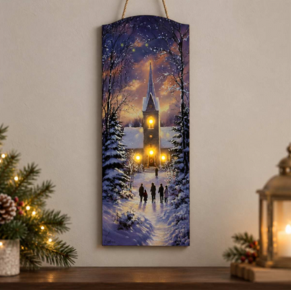 Church Wall Plaque – Battery Operated