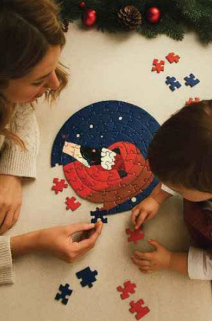Santa's Sleigh Christmas Puzzle