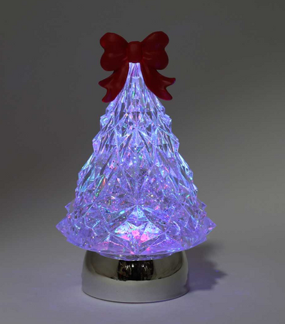 Colour-Changing Water-Spinning Christmas Tree