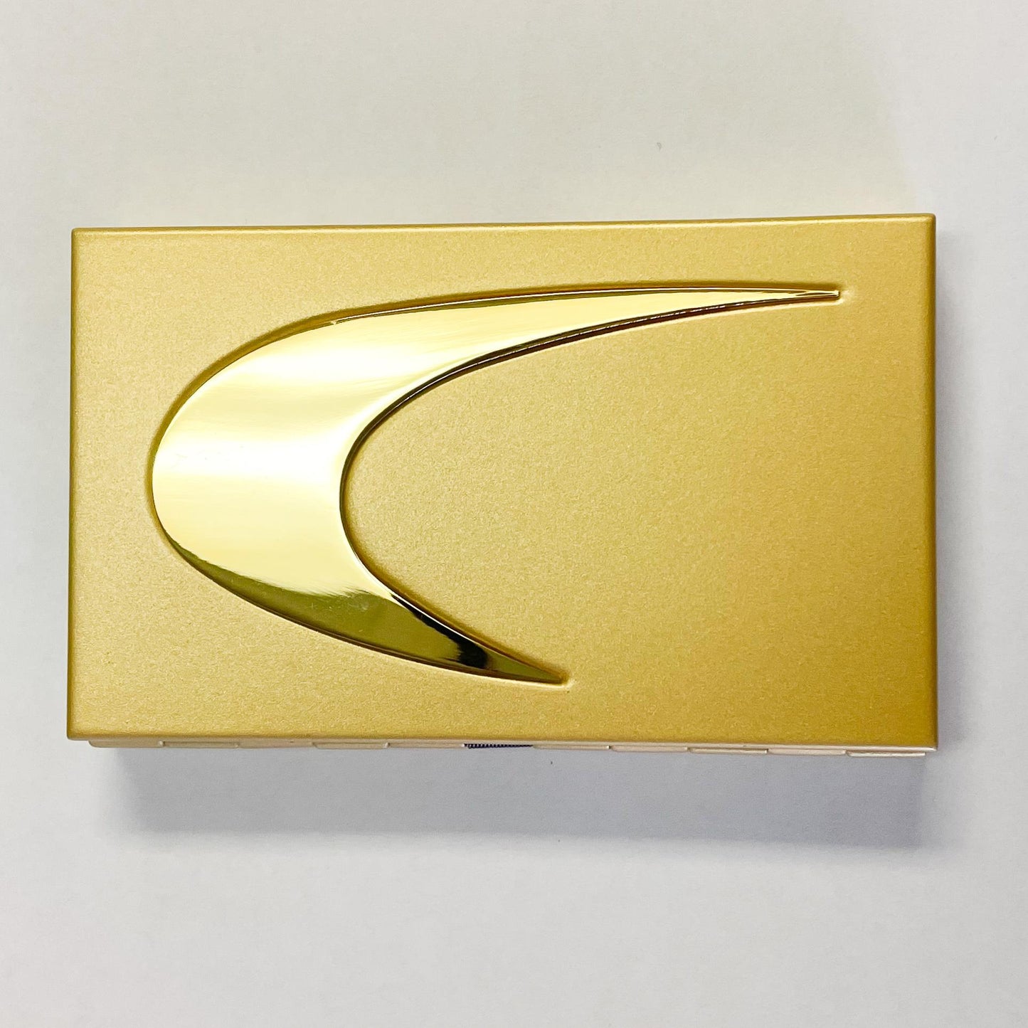 Gold Tone Card Case