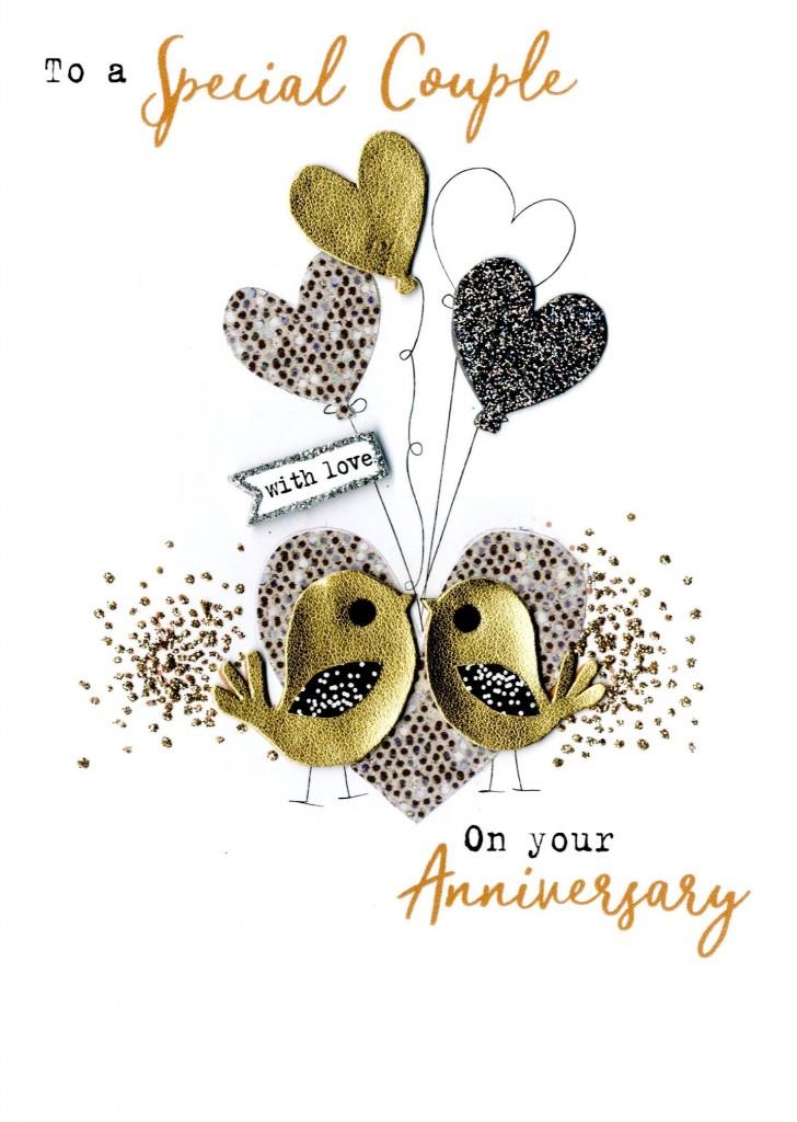 “To a Special Couple” Anniversary Greeting Card