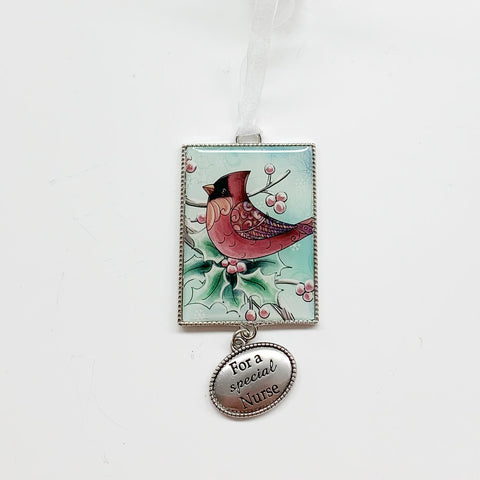 Nurse Ornament (Cardinal)