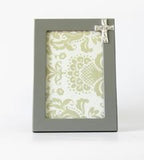 Grey Cross Picture Frame