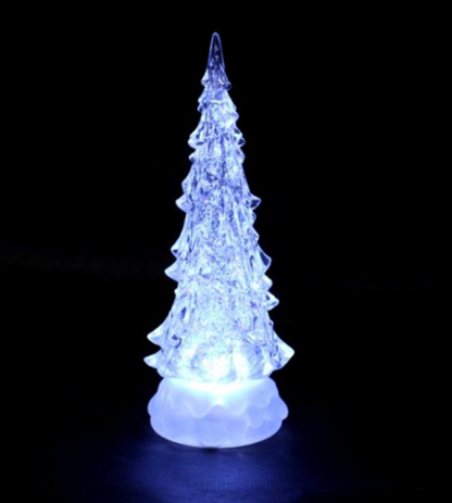 Swirling Glitter Christmas Tree
