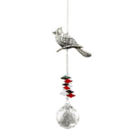 Cardinal Hanging Crystal