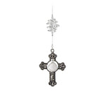 Suncatcher - Pewter Cross
