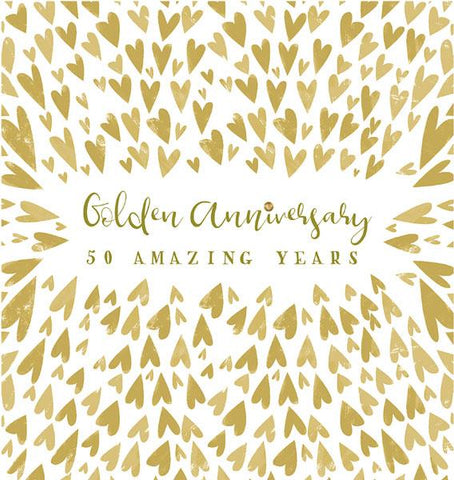 50th Anniversary Card