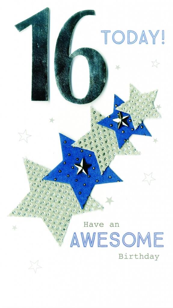 16th Birthday Card