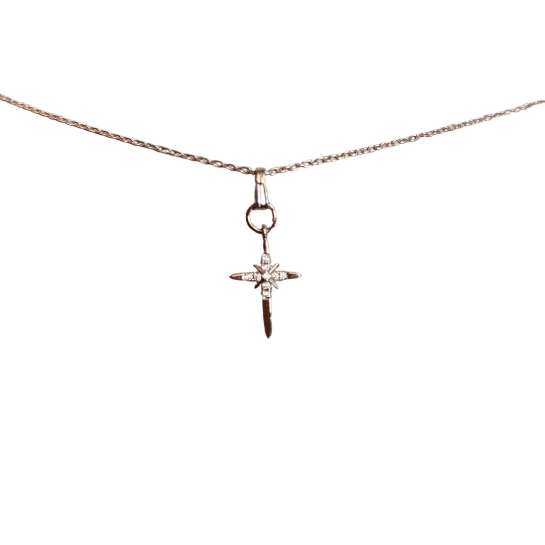 Sterling Silver Cross Necklace