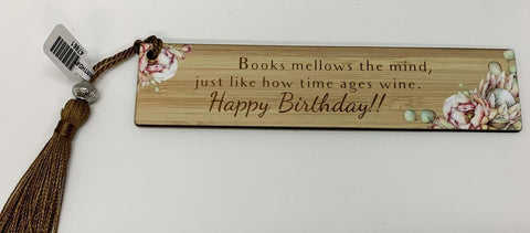 Happy Birthday Bookmark