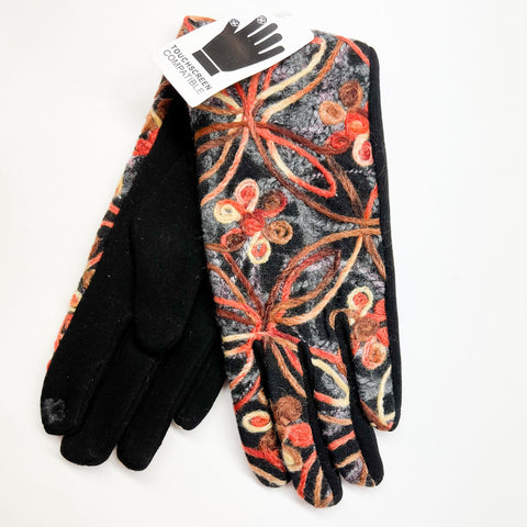Embroidered Gloves