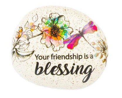 Pocket Coin - Floral Stones