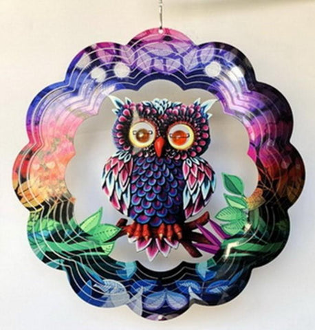 Wind Spinner - Owl