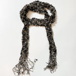 Black & Gold Shimmer Knit