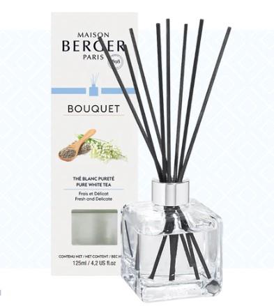 Pure White Tea Pre-filled Cube Reed Diffuser