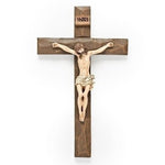 Beveled Wall Crucifix