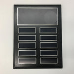 Black 10 Year Annual Plaque