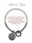 Earth Angel Shell Pearl Bracelet Mom's Love