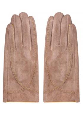 Fashion Winter Gloves - Brown