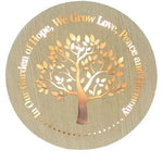 12" LED Plaque - Garden of Hope