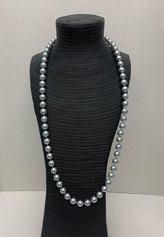 Grey Pearl Necklace