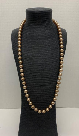 Champagne Pearl Necklace