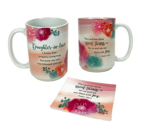 Daughter-In-Law Mug & Coaster Set