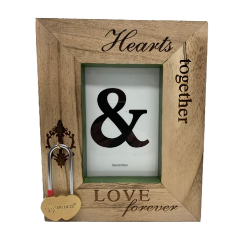 Lovelocks - Hearts Together Frame