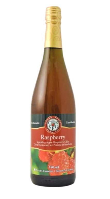 Unfiltered Raspberry Cider Apple Raspberry Sparkling Cider - Rubies Inc., Chatham, ON