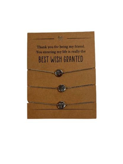 Set of 3 Friendship Bracelets
