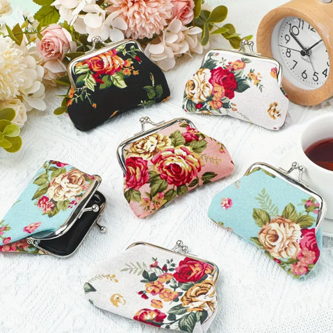 Floral Coin Purse