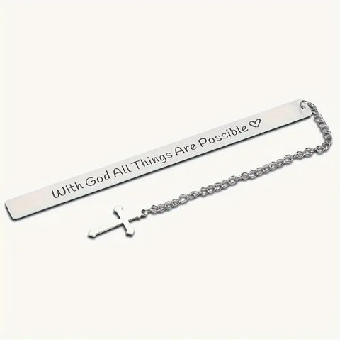 With God All Things are Possible Bookmark