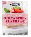 No Bake Strawberry Cream Pie