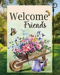 Garden Flag-Welcome Friends