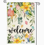 Welcome Garden Flag