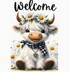 Cow Garden Flag