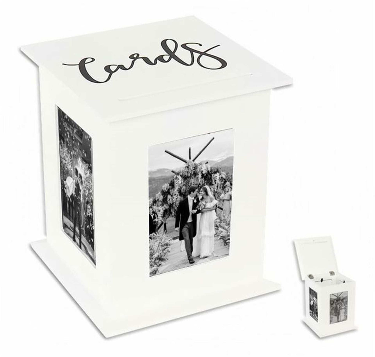 Card Holder Box with 4 Frames