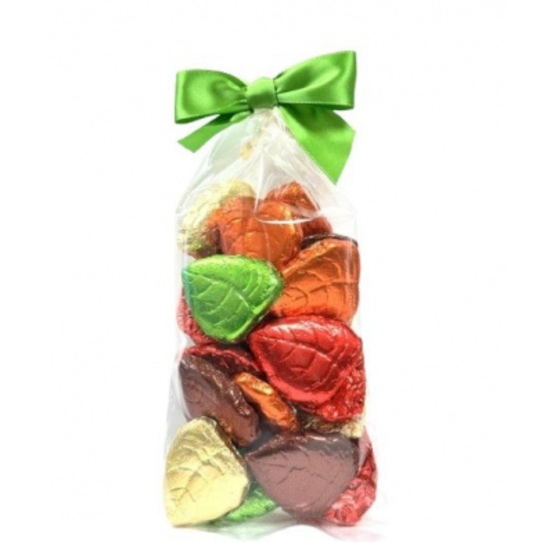 Chocolate Leaves – Wrapped in Fall Foils