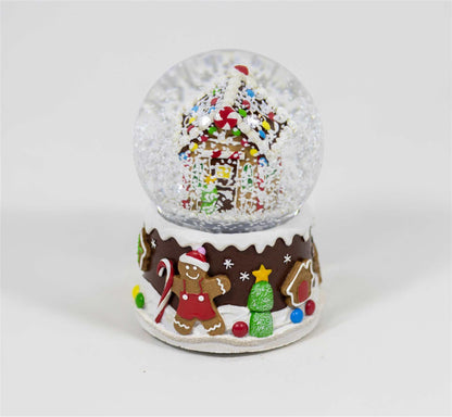 Musical Water Globe – Gingerbread House